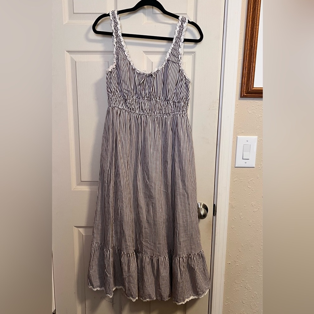 Neuflora striped Dress in size M